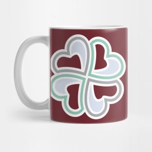 Tooth Flower circle pattern for Dental logo design. Dental care logo design. Mug